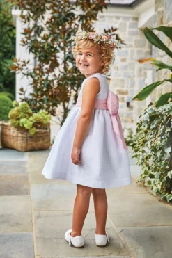Sleeveless Formal Dress in Special Occasion White
