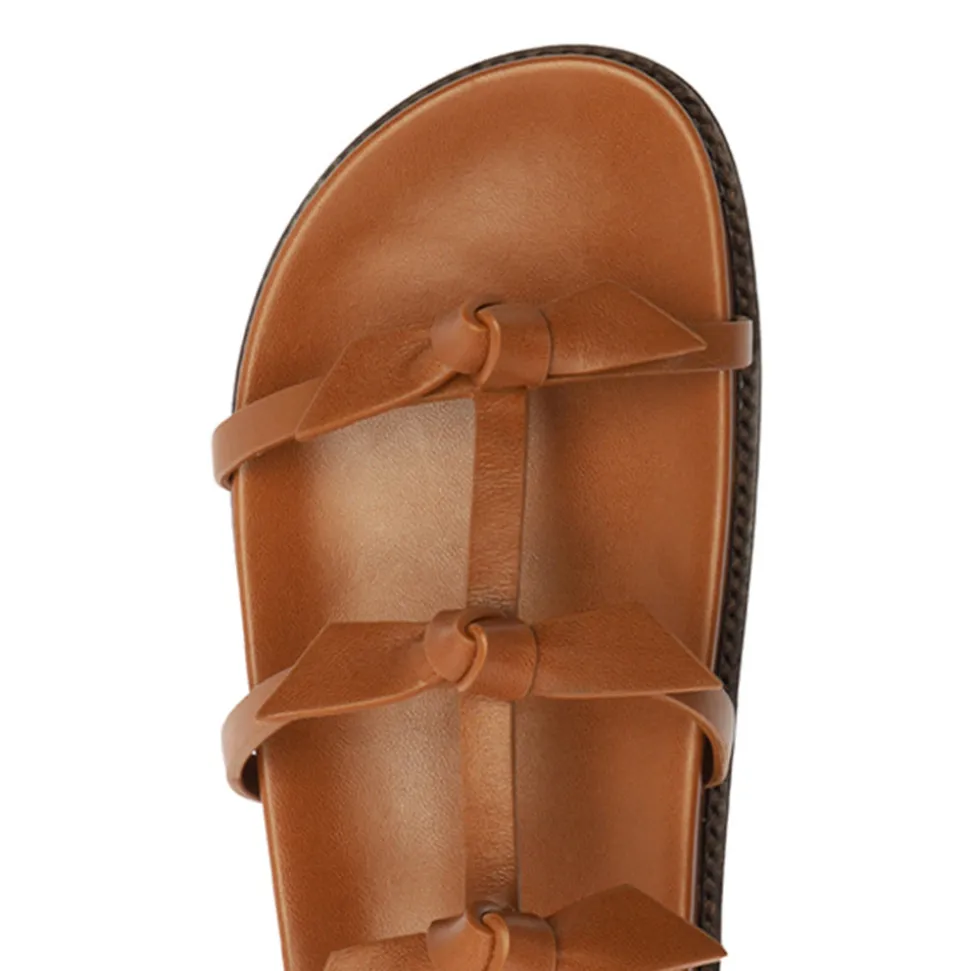 Slim Lolita Sandal in Espresso