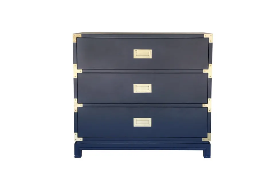 Small Carlyle Campaign Dresser in Navy