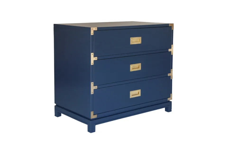 Small Carlyle Campaign Dresser in Navy