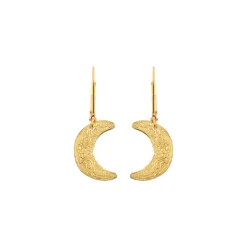 Small Moon Earrings