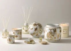 Small Round Box with Lid in Aurum