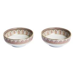 Snack Bowl in Napoli Dusty Pink, Set of 2