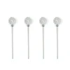 Snowflake Cocktail Picks, Set of 4