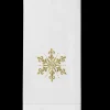 Snowflake Gold Hand Towel