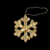 Snowflake Gold Ornament