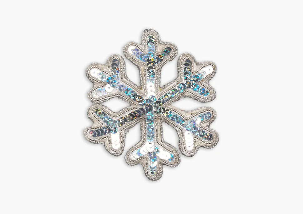 Snowflake Silver Ornament