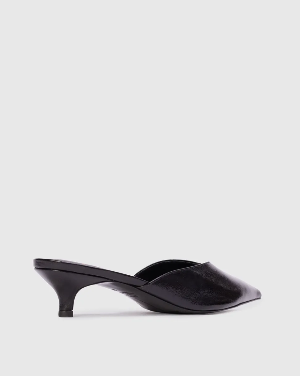 Sofia 35 in Black Leather