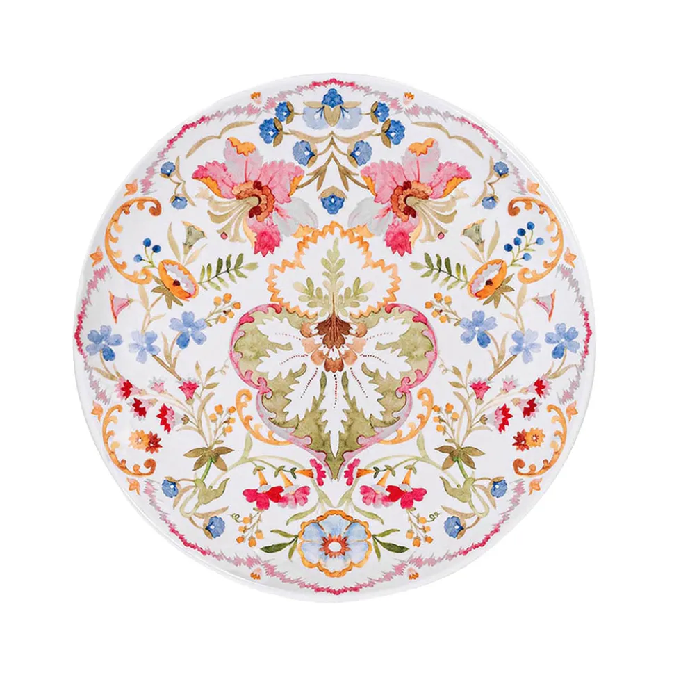 Sofia Melamine Dessert/Salad Plate in Multi