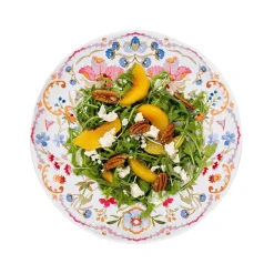 Sofia Melamine Dessert/Salad Plate in Multi