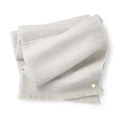 Soft Grey Double Sided Baby Alpaca Throw Blanket
