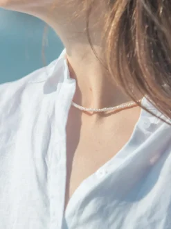 Sonny Necklace in White
