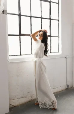 Sophia Silk Bridal Robe