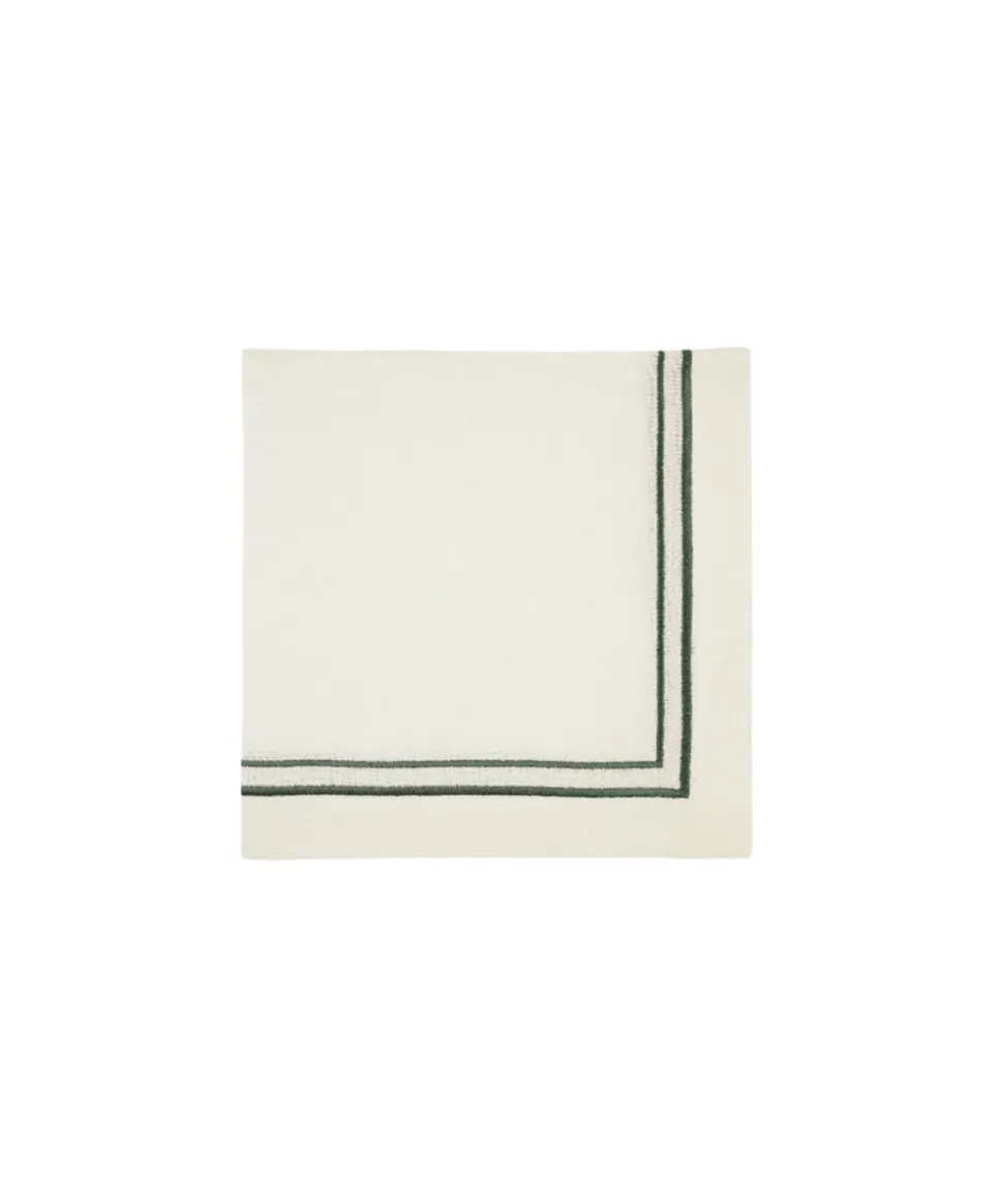 Sophie Classic Two Cord Napkin in Forest Green