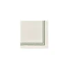Sophie Classic Two Cord Napkin in Moss Green