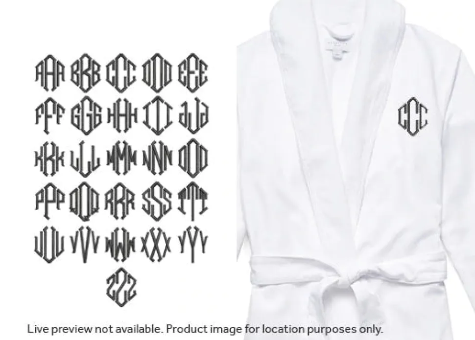 Spa Bathrobe in Bone