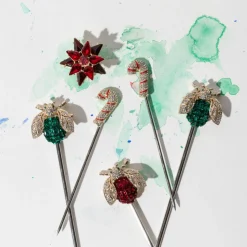 Sparkle Bee Swizzle Sticks