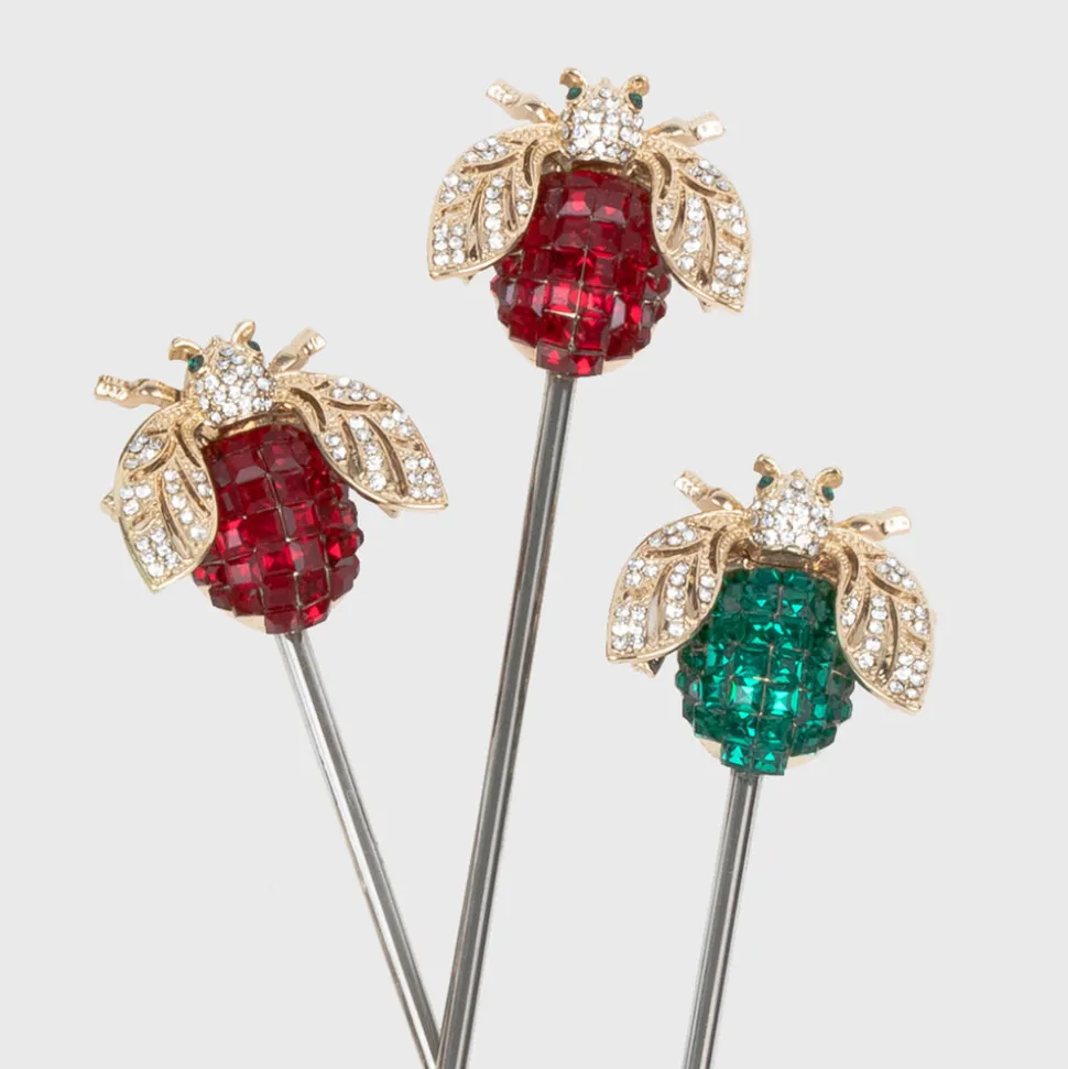 Sparkle Bee Swizzle Sticks