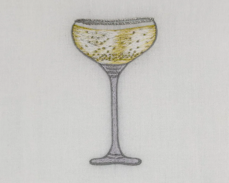 Sparkling Coupe Hand Towel