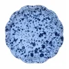 Speckled Dinner Plate in Blue