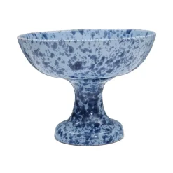 Speckled Fruit Stand in Blue