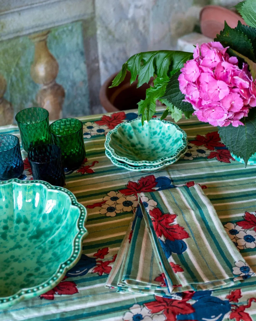 Speckled Small Bowl in Green