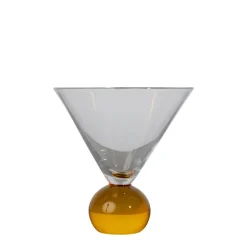 Spice Glasses, Ball-Stem Martini Glass, Set of Two
