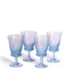 Spiral Wine Glasses, Set of 4