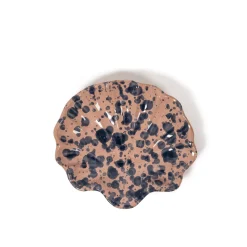 Splatter Coquillage Dish in Pink & Blue