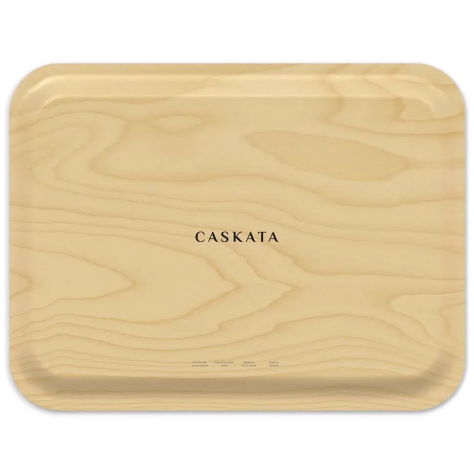 Spotted Stingray Large Rectangular Birchwood Tray