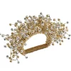 Spray Napkin Rings, Set of 4