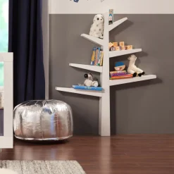 Spruce Tree Bookcase in White