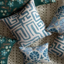 Spruce Tree of Life Suzani Pillow