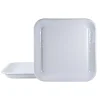 Square Trays in Solid White