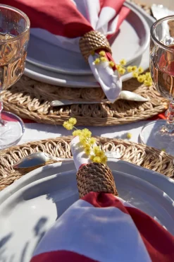 St. Tropez Napkins in Red, Set of 6
