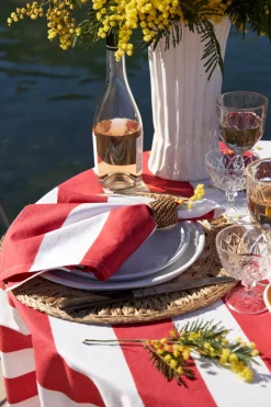 St. Tropez Napkins in Red, Set of 6