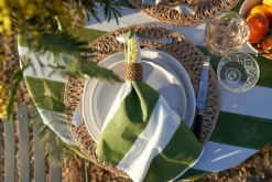 St. Tropez Napkins in Vert, Set of 6