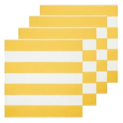 St. Tropez Napkins in Yellow, Set of 6