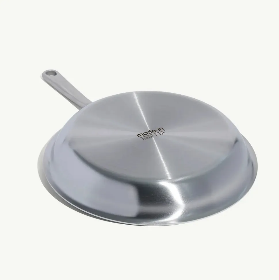 Stainless Clad Fry Pan 12"