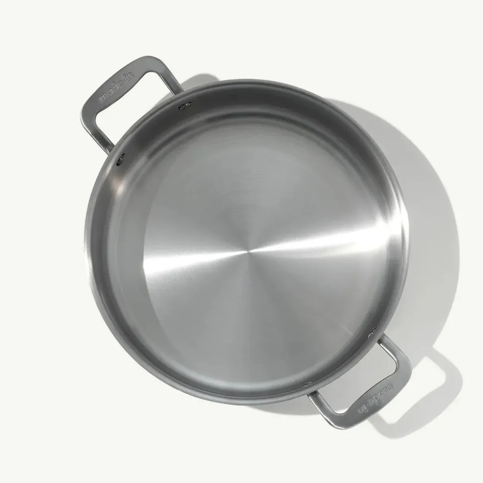 Stainless Clad Rondeau in 6 QT