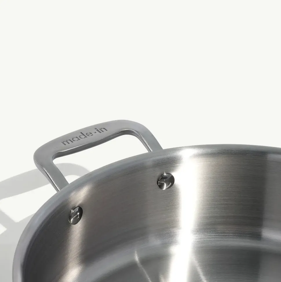 Stainless Clad Rondeau in 6 QT
