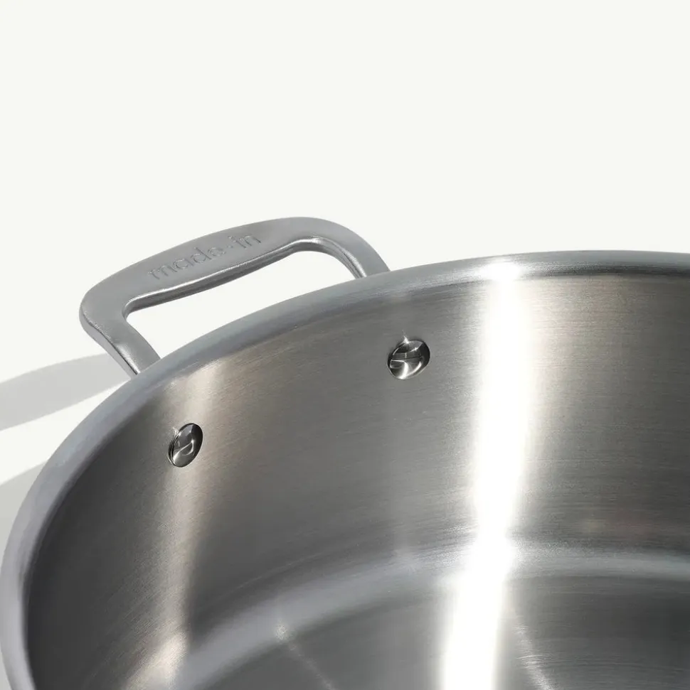 Stainless Clad Rondeau in 10 QT