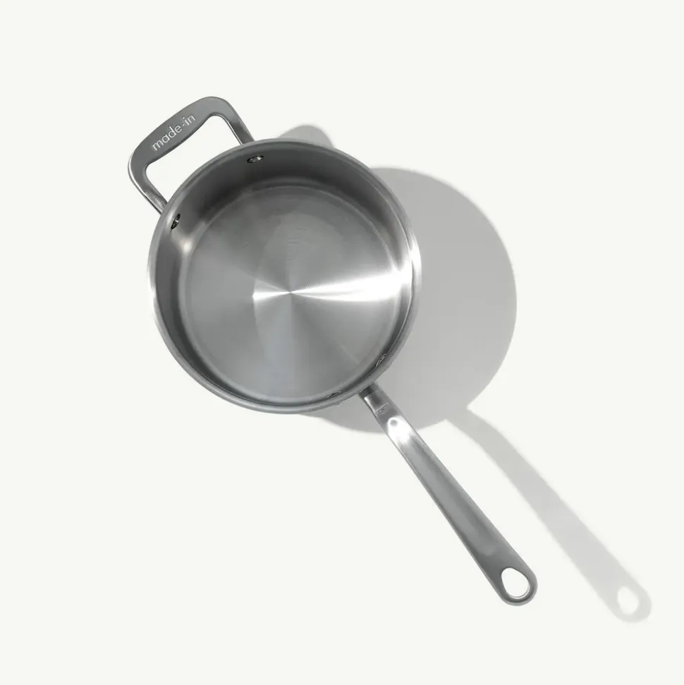 Stainless Clad Saucepan in 4 QT