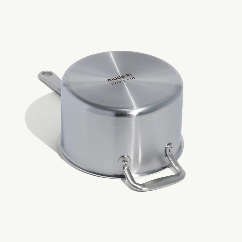 Stainless Clad Saucepan in 4 QT