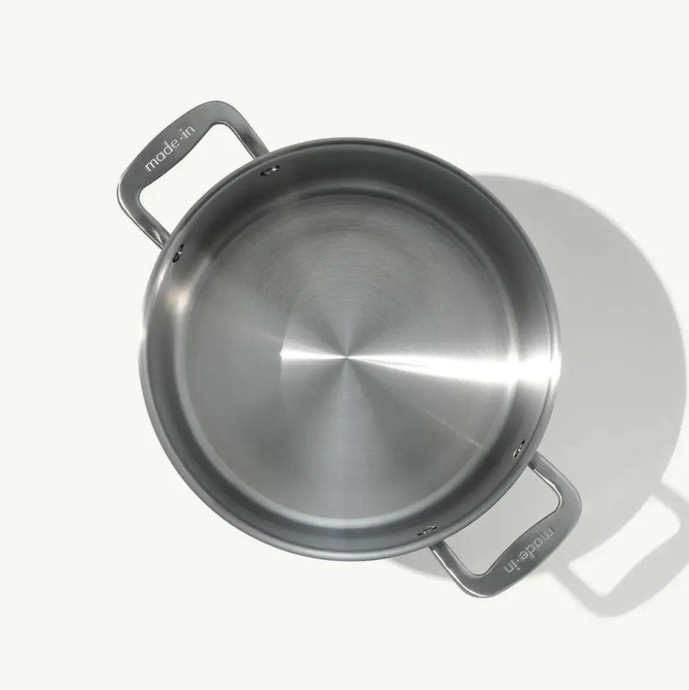 Stainless Clad Stock Pot in 8 QT