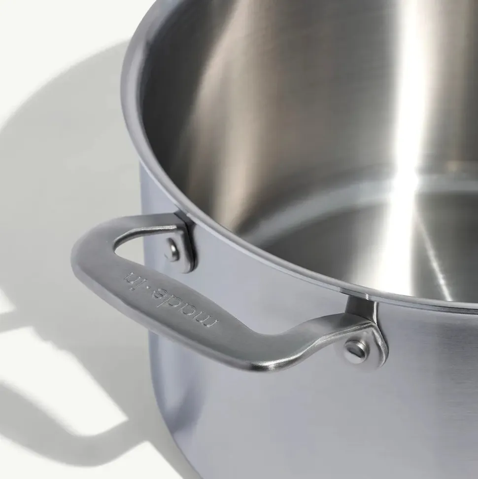 Stainless Clad Stock Pot in 8 QT
