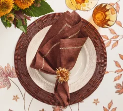 Starburst Napkin Ring, Set of 4