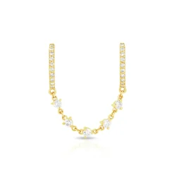 Starstruck Double Huggie Earring