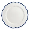 Stella Scalloped Blue Dinner Plate