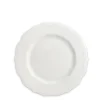 Stella Scalloped White Salad Plate